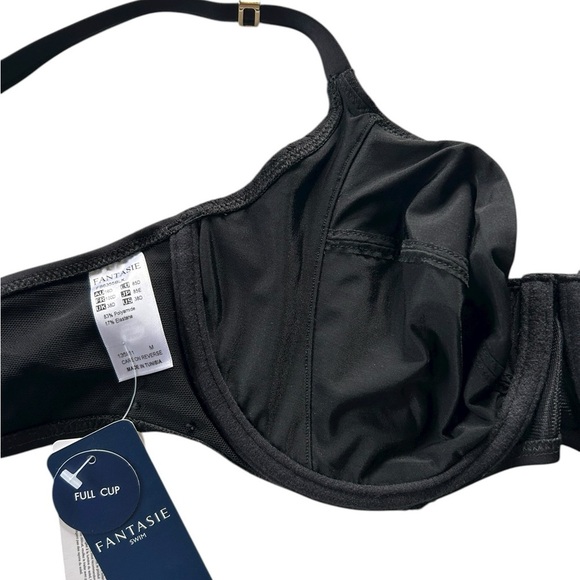 Fantasie 38D Ottawa Underwire Adjustable Full Cup Coverage Wrap bikini top NWT - Picture 12 of 14